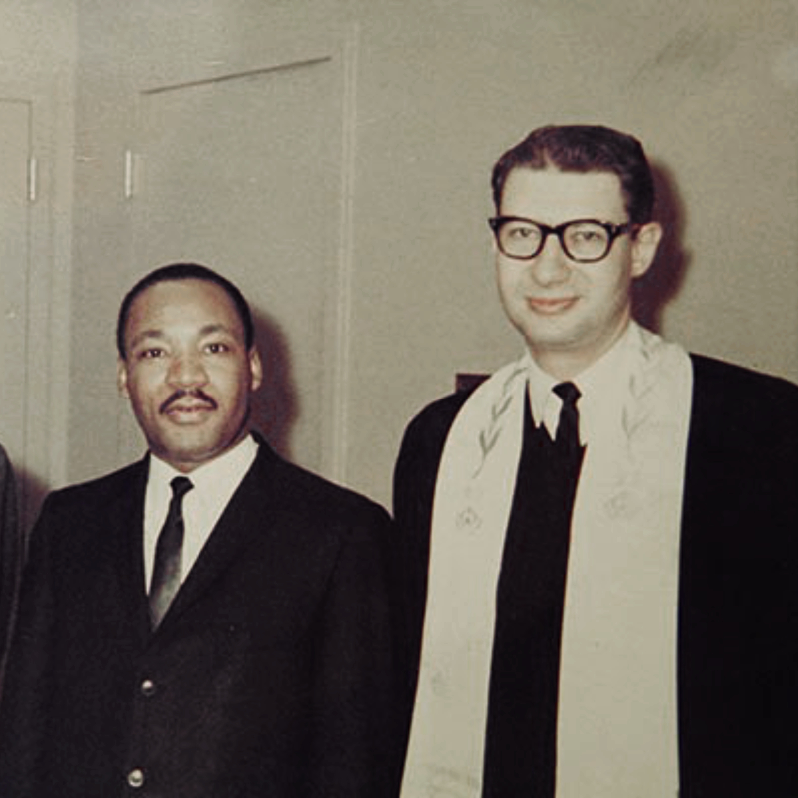 Rev. Dr. Martin Luther King, Jr. with Rabbi Israel S. Dresner